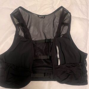 H&M (move) Black Running Vest with Reflective Strip